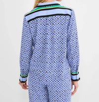 Nic + Zoe - Mosaic Trimmed Shirt