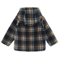 Minymo - Boy's Hooded Jacket With Teddy Lining