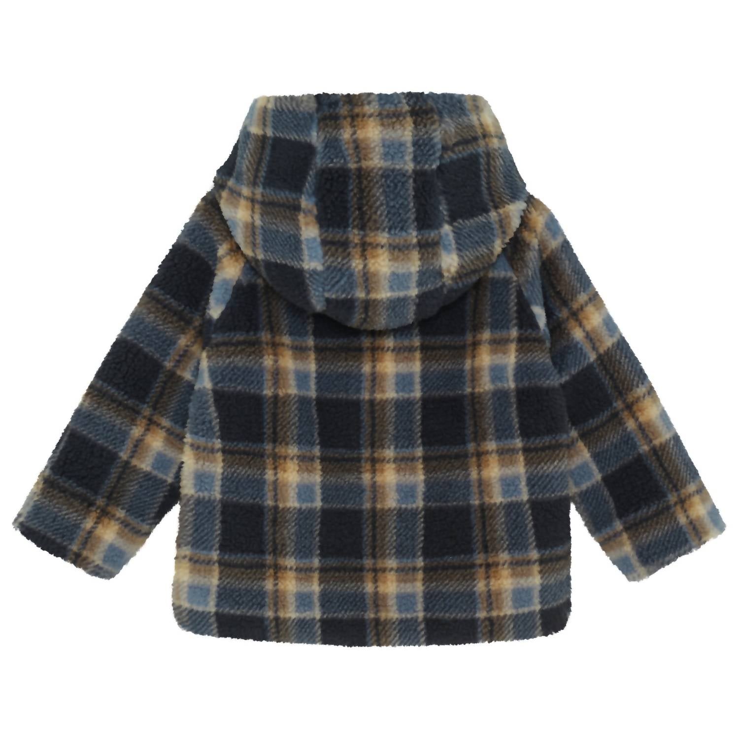 Minymo - Boy's Hooded Jacket With Teddy Lining