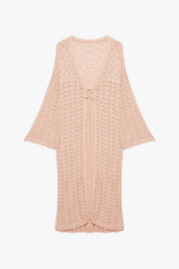 Nekane Nkn - Long Kimono With Openwork Details