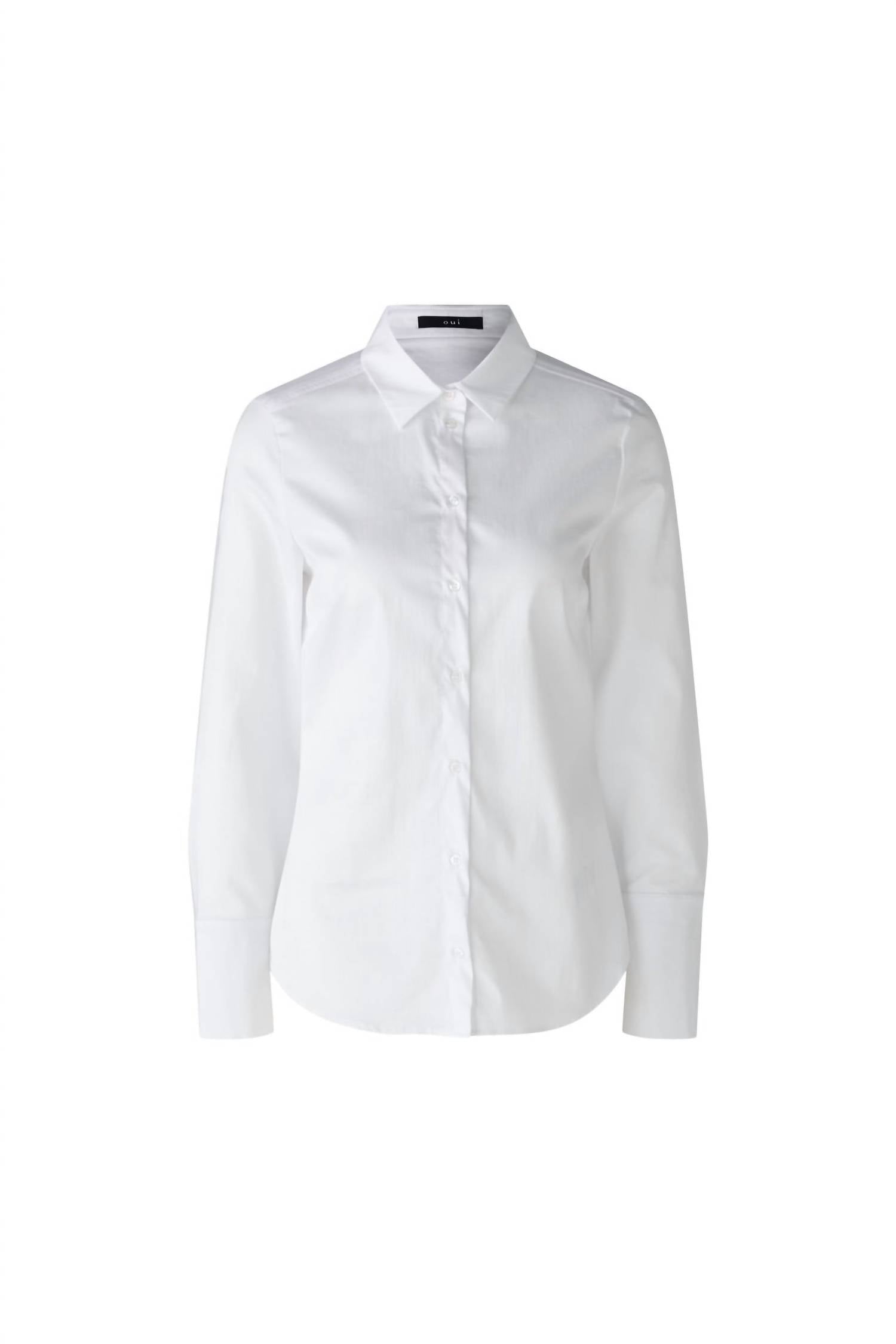 Oui - Elasticated Cotton Blouse