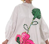 N By Nancy - White Shirt Mini Dress