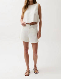 Pistola - Kimora High Rise Linen Short