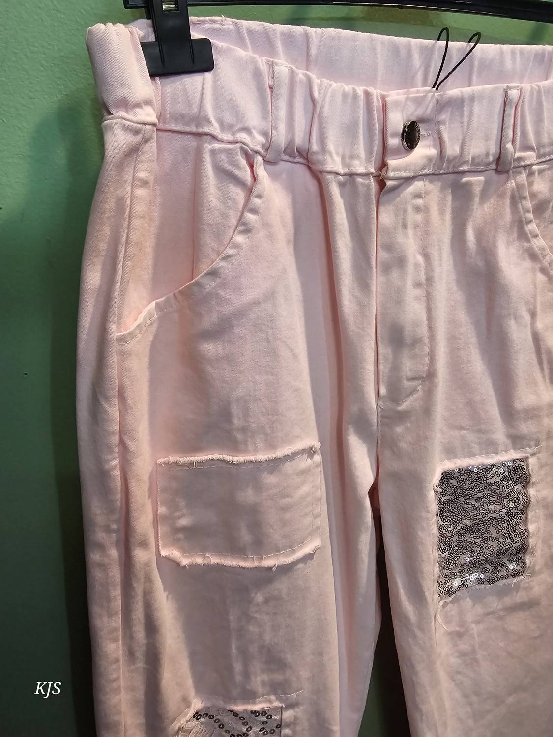 Made In Italy - Women's Embroidered Italian Joggers