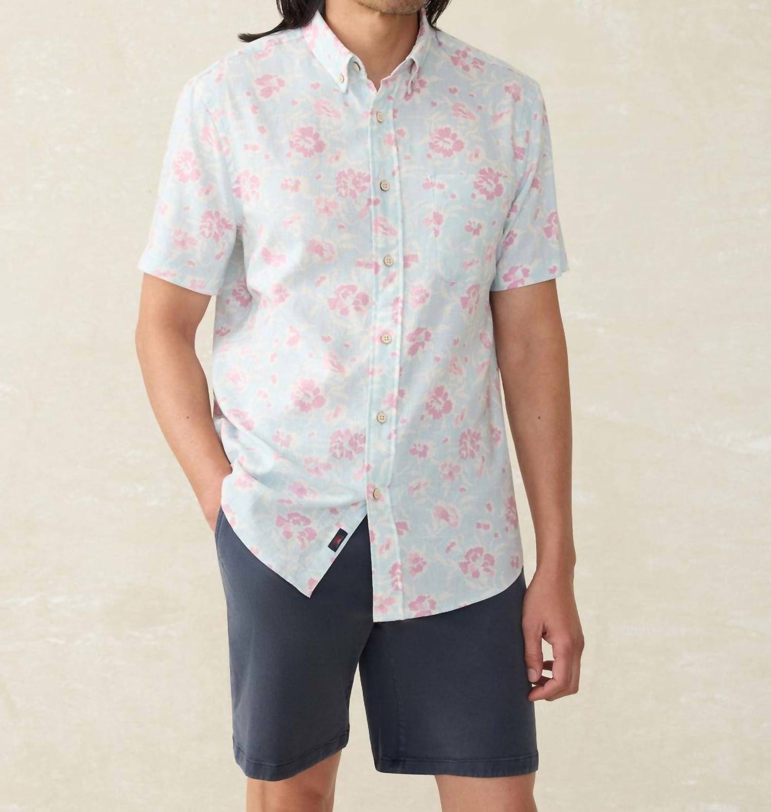 Faherty - Short Sleeve Breeze Shirt