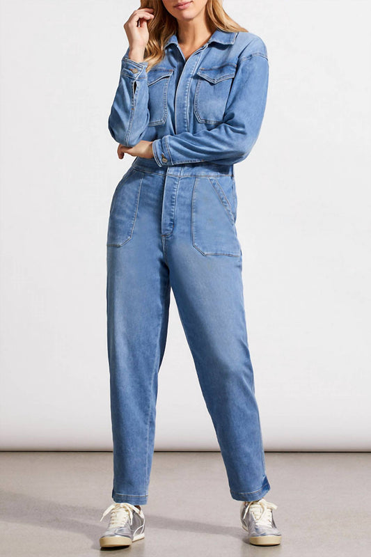Tribal - Lightweight Denim Jumpsuit