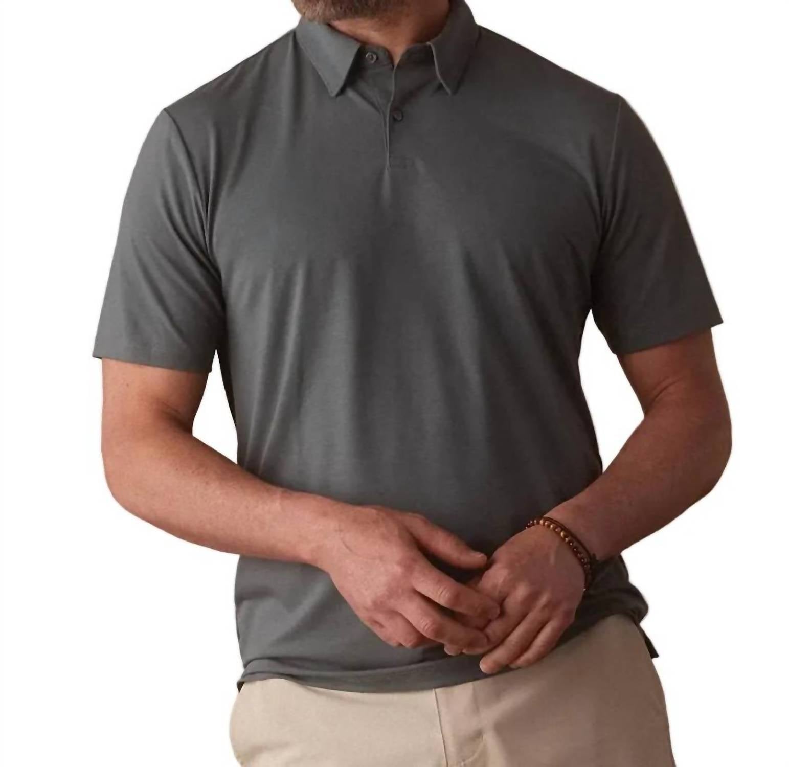 The Normal Brand - Men's Stretch Performance Polo Shirt