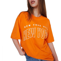 Ambar - New York City Logo Relaxed Fit T-shirt