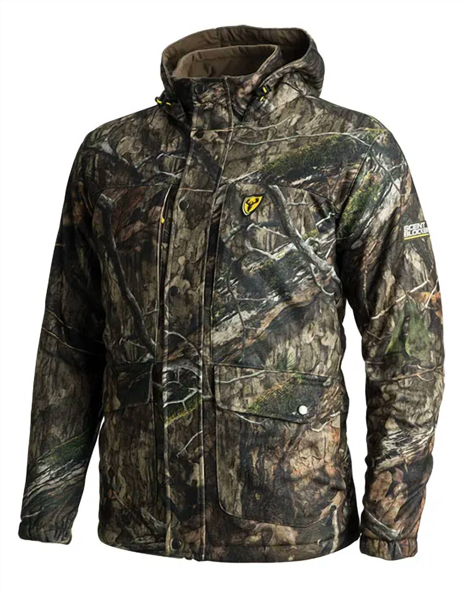 Mossy Oak - Men's Thermal Scent Blocker Hunting Coat