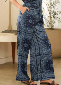 Skies Are Blue - Bandana Print Pants