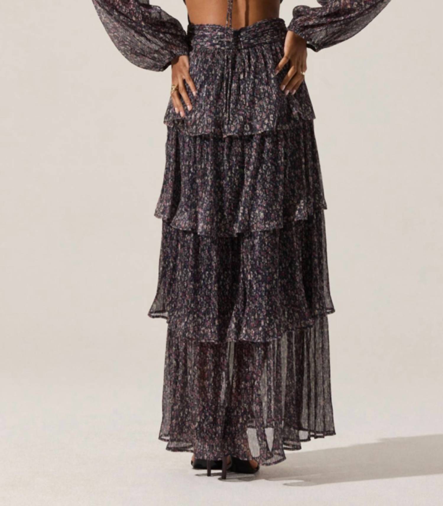 Astr - Anora Floral Maxi Dress
