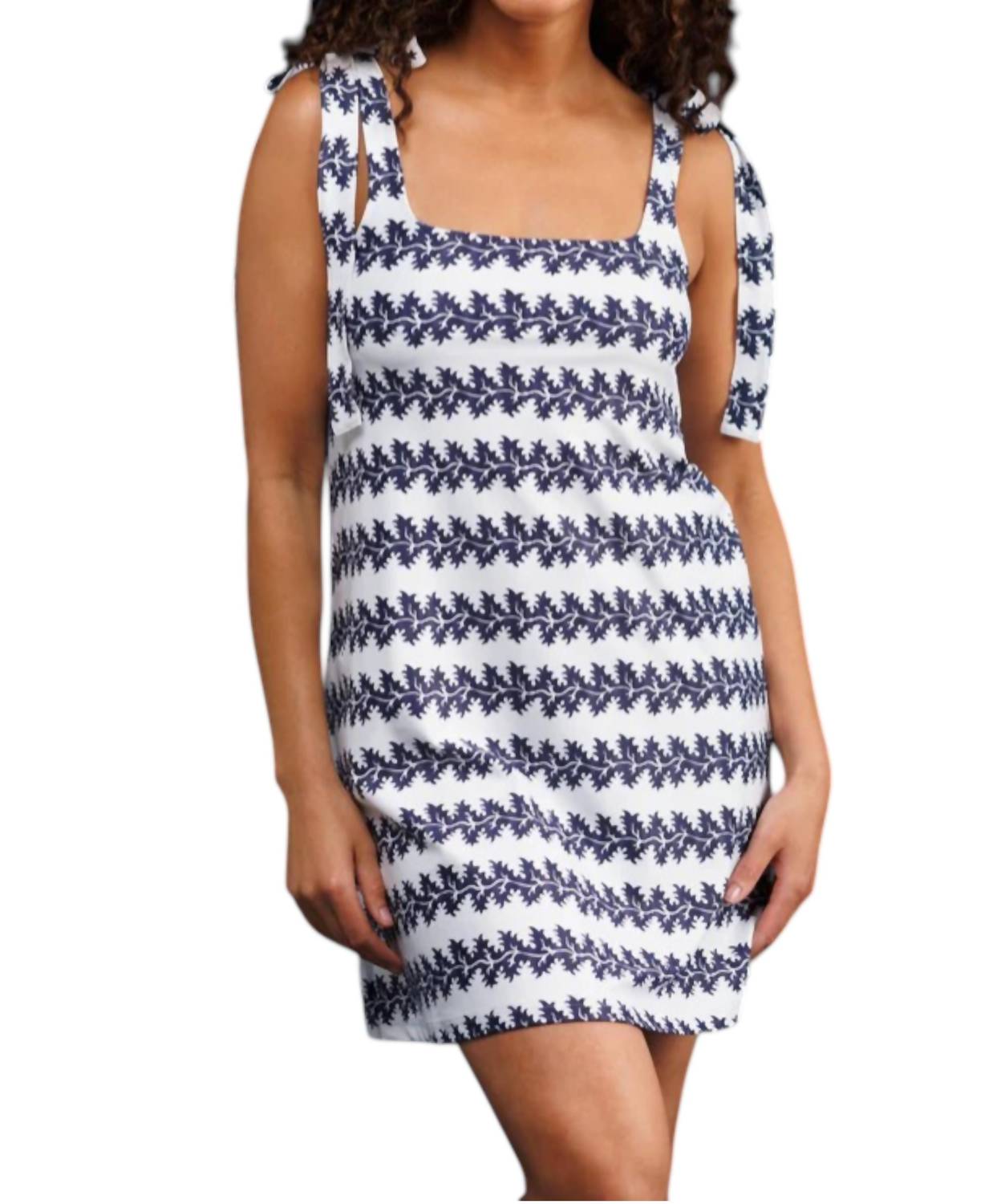 Smith & Quinn - Tie Straps Shoulder Mini Dress