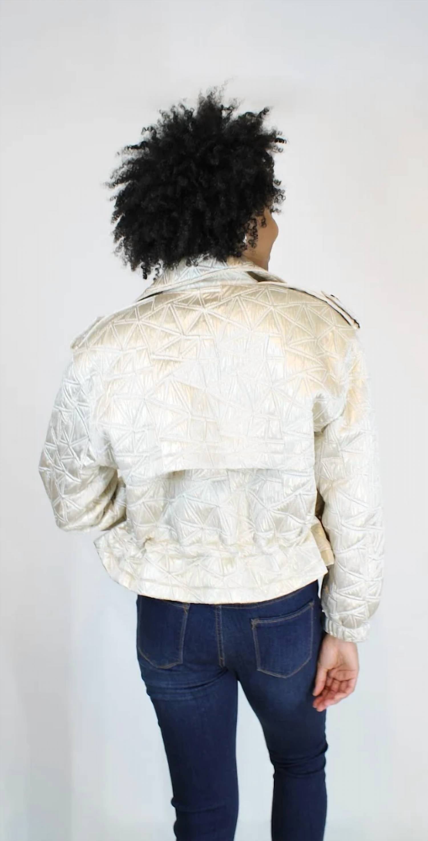 Berek - Quilted Satin Utility Jacket