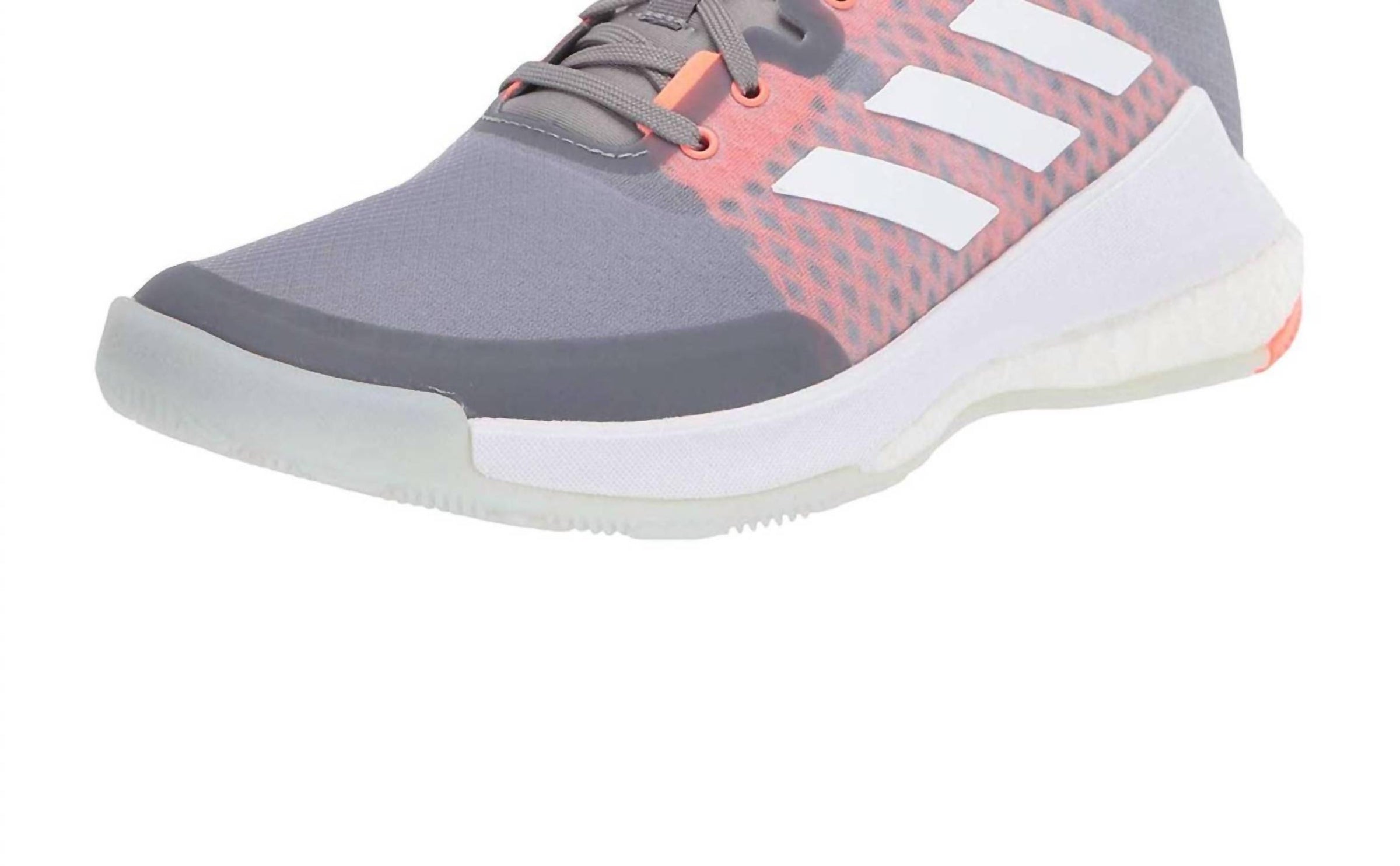 adidas Men's Crazyflight Volleyball Shoes in gray - men's shoe - alternate view