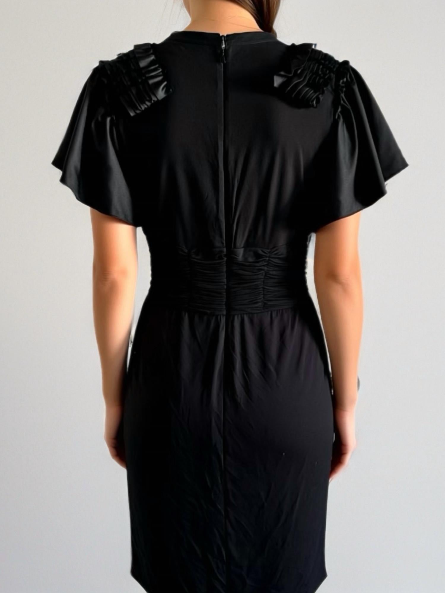 Nue By Shani - Flutter Sleeve Dress