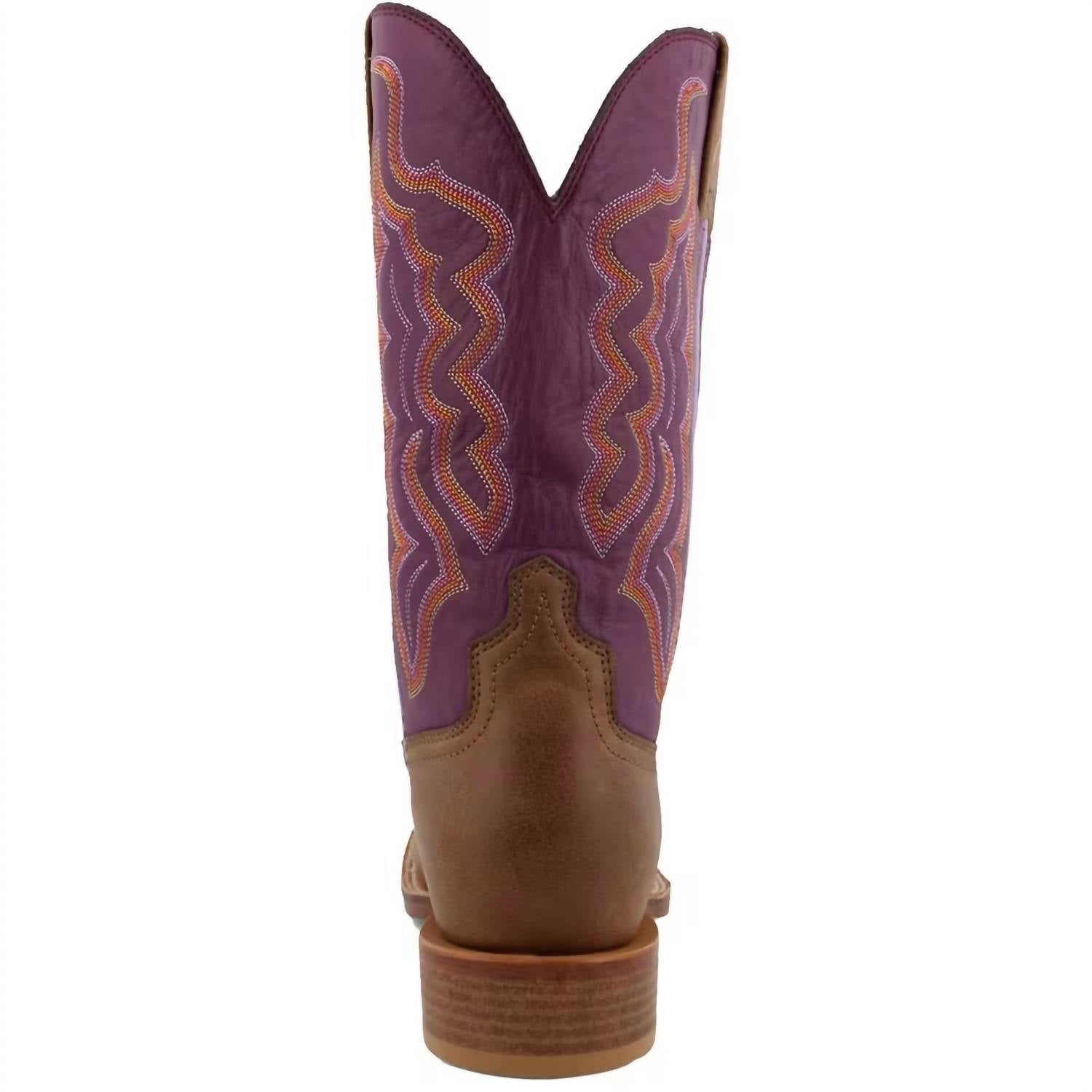 TWISTED X Women's Tech X Western Boot in ginger vintage violet - women's shoe - view 4