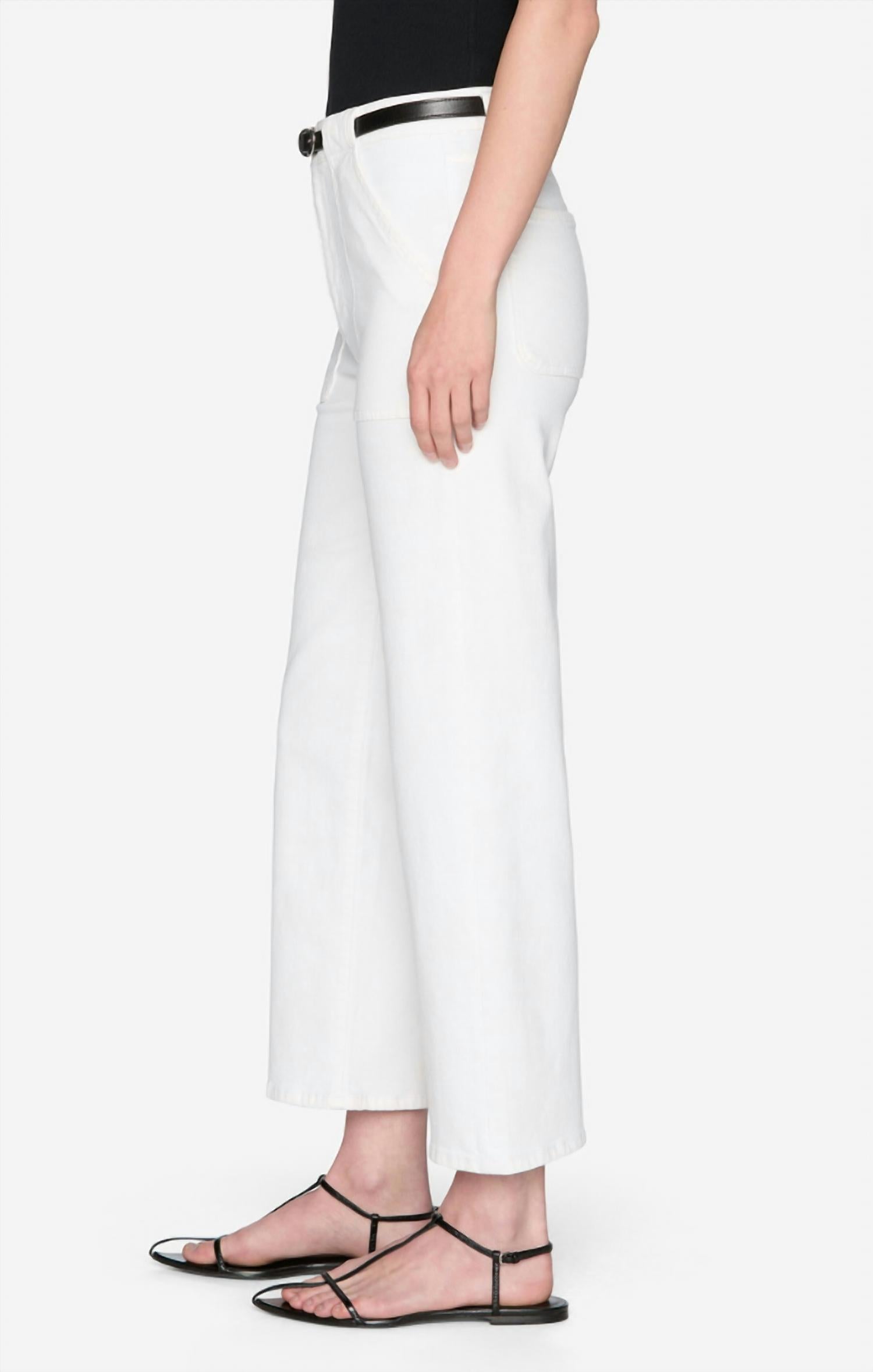 Frame - The Modern Pocket Wide Leg Jean