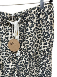 BiBi Women's Cheetah Print Pant in multi - women's pants - detail view