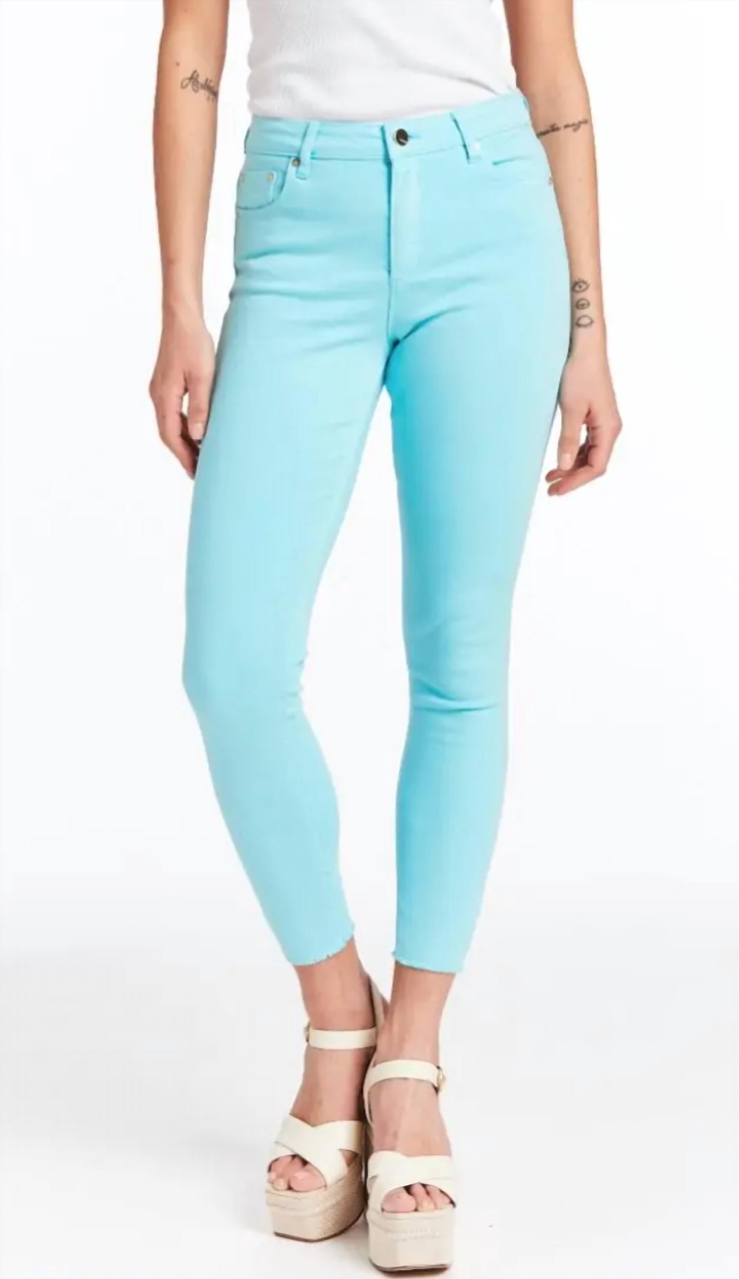Mona High Waist Skinny Crop Jean