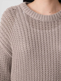 Eileen Fisher - Women's Cord Crew Neck Sweater