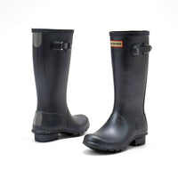 HUNTER Boys Nebula Rain Boots in black - kids' shoe - view 7