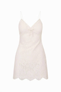 Loveshackfancy - Petaline Lace Mini Dress