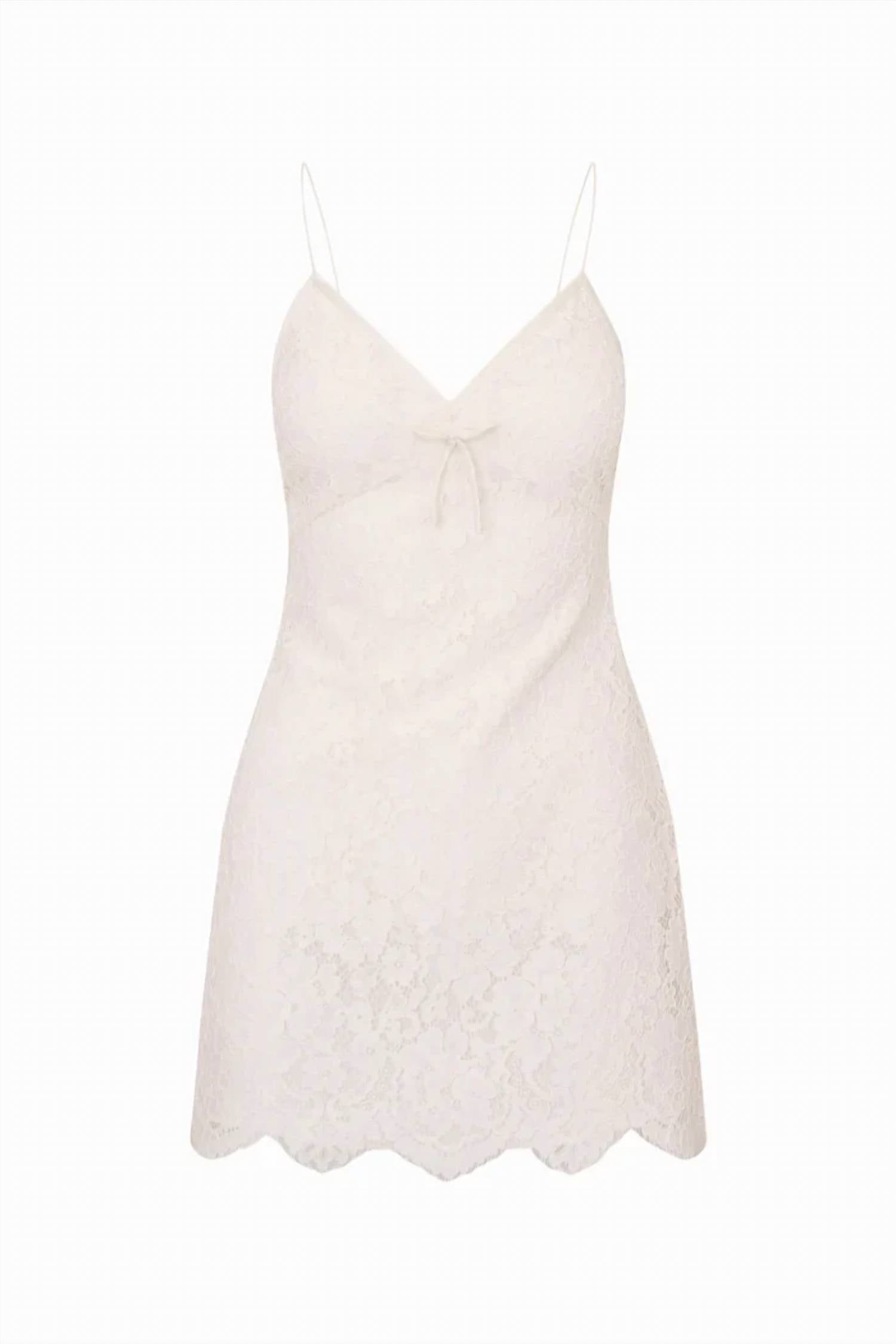 Loveshackfancy - Petaline Lace Mini Dress