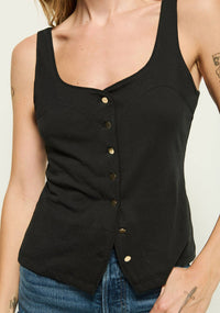 Nation Ltd - Brya Scoop Neck Sleevess Top