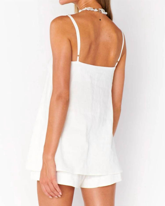 Show Me Your Mumu - Abby Linen Top