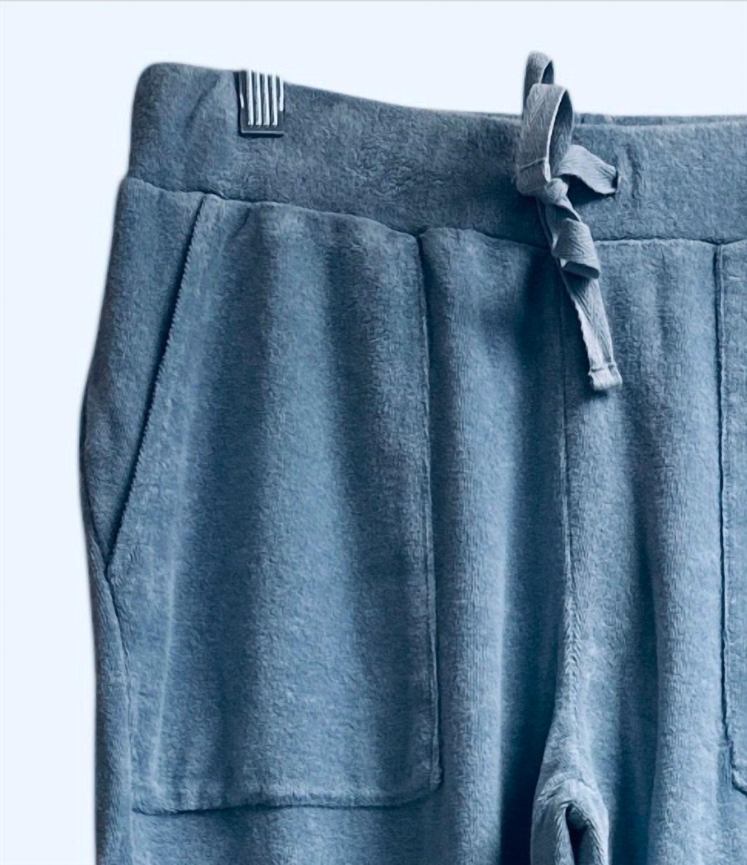 Bobi - Women's Terry Wide Leg Pants