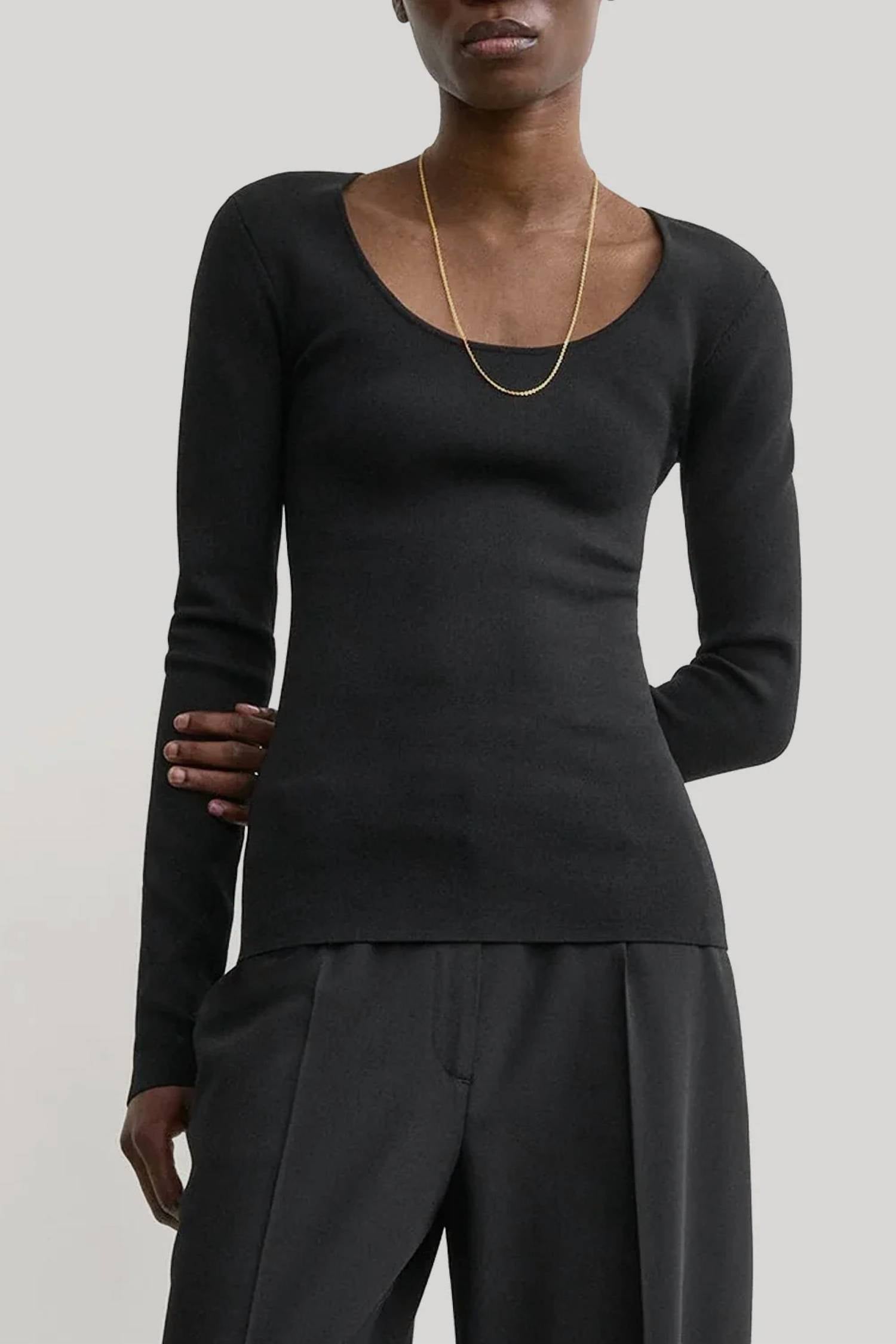 Toteme - Compact Knit Top