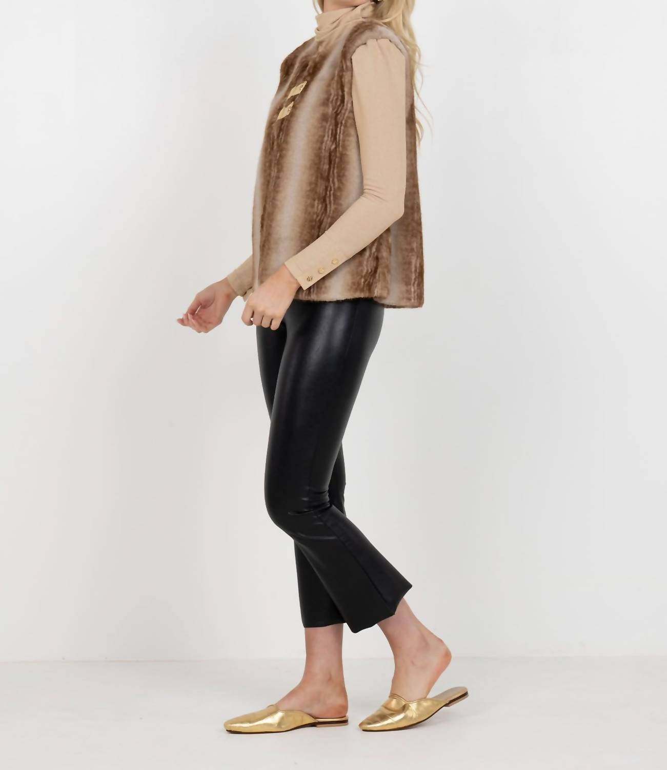 Emily Mccarthy - Roxy Fur Vest