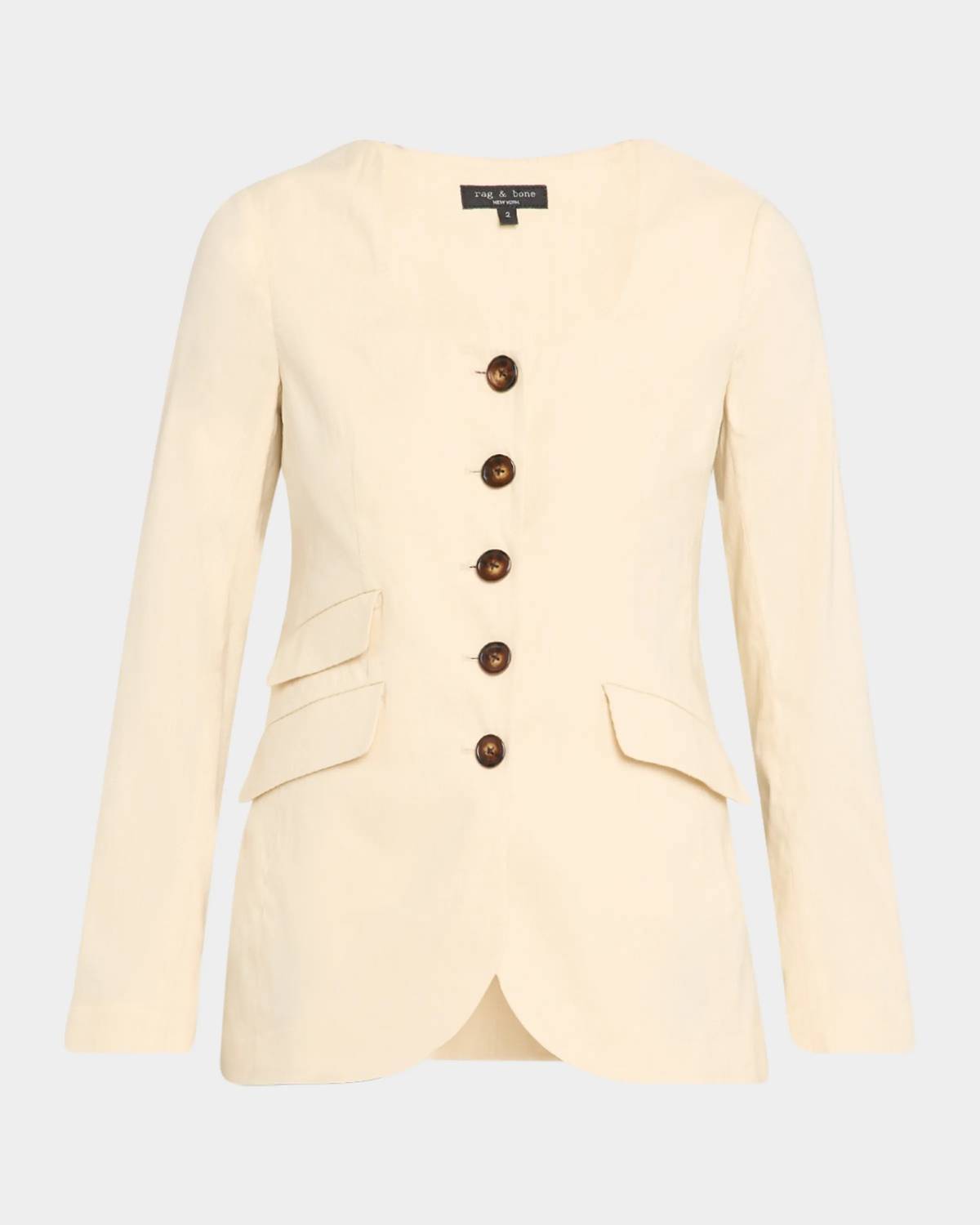 Rag & Bone - Roslyn Linen Blazer