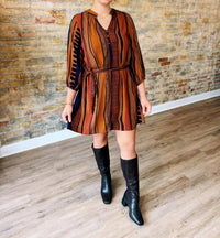 Umgee - Sarah Button Mini Dress