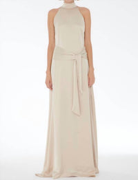 Toccin - Jocelyn Tie-front Maxi Dress