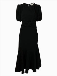SACHIN & BABI Camila Puff Sleeve Mermaid Dress in black - women's dress - view 4