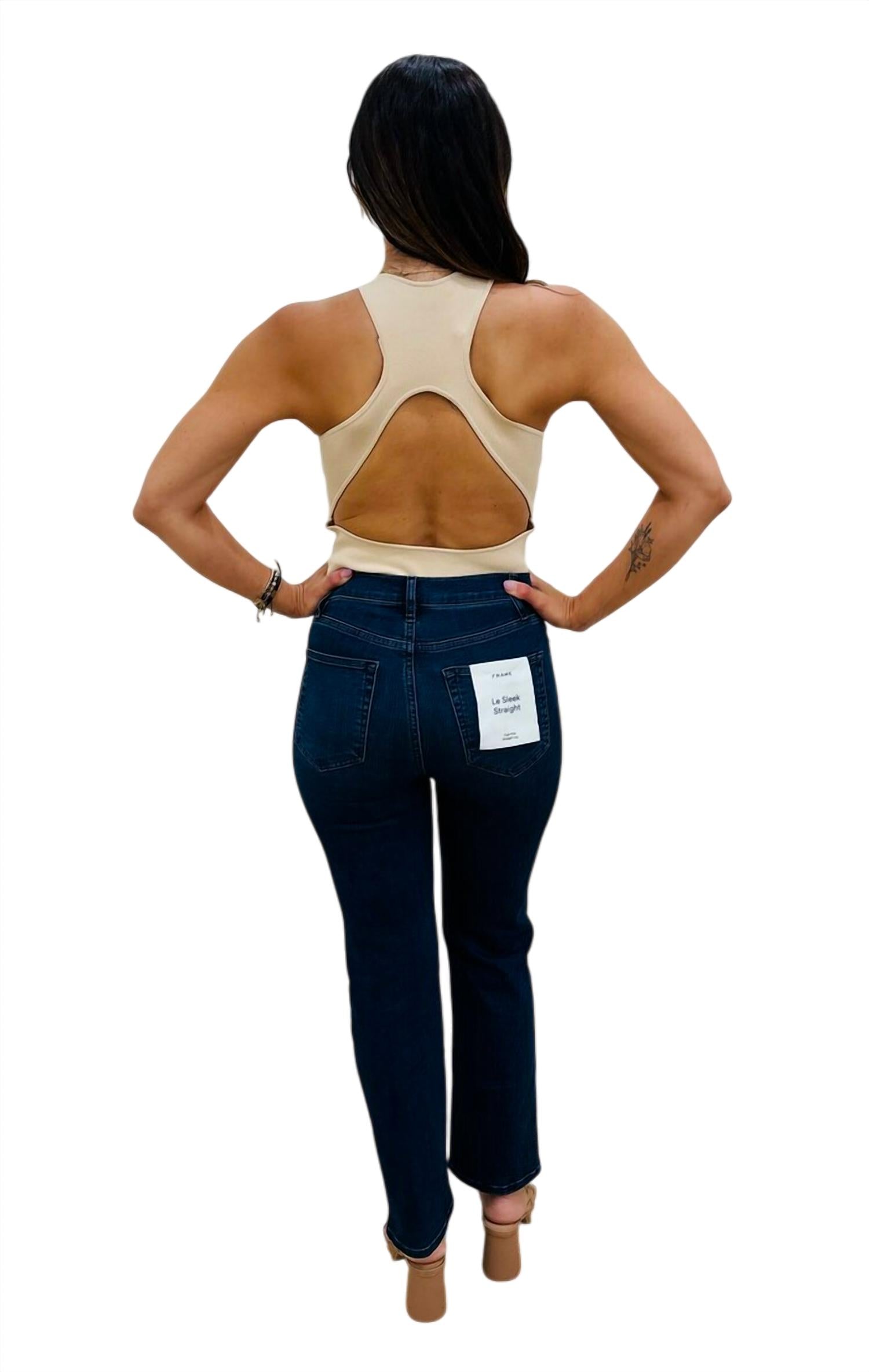 A.L.C. - Crew Neck Sleeveless Bodysuit