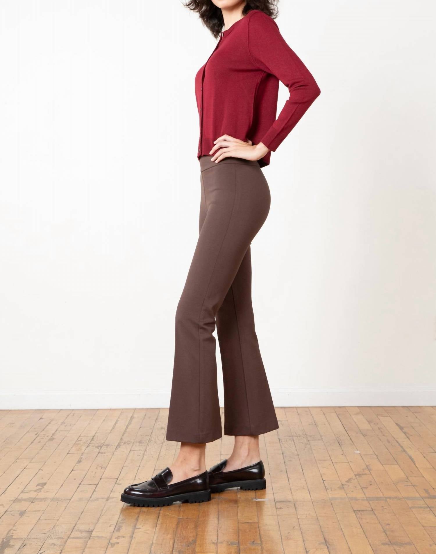 Avenue Montaigne - Leo Four-way Stretch Flare Pants