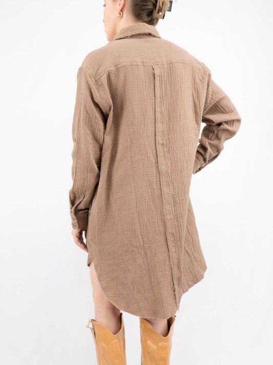 Mittoshop - Not Your Bf's Sleeve Mini Dress