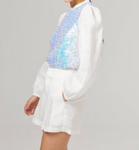 Lanhtropy - Mermaid Sequin Top