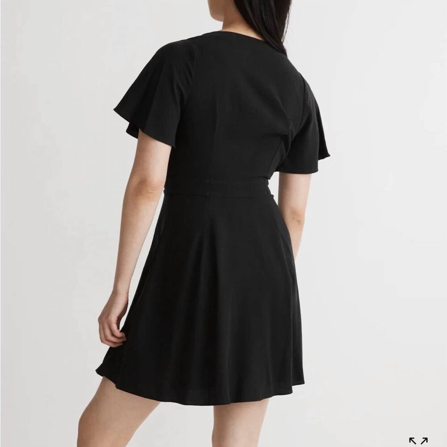 Madewell - Pleated-waist True-wrap Mini Dress