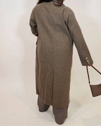 In-Loom - Double Breasted Lapel Duster Coat