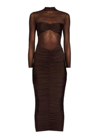 Ser.O.Ya - Levina Mesh Midi Dress