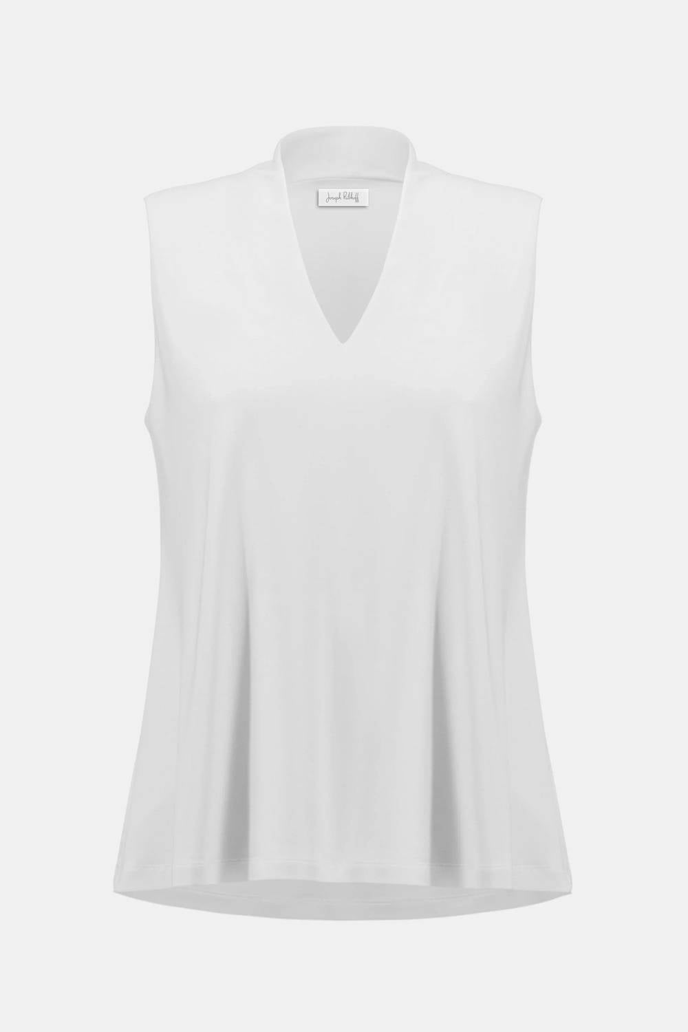 Joseph Ribkoff - Pleated V-neck Top