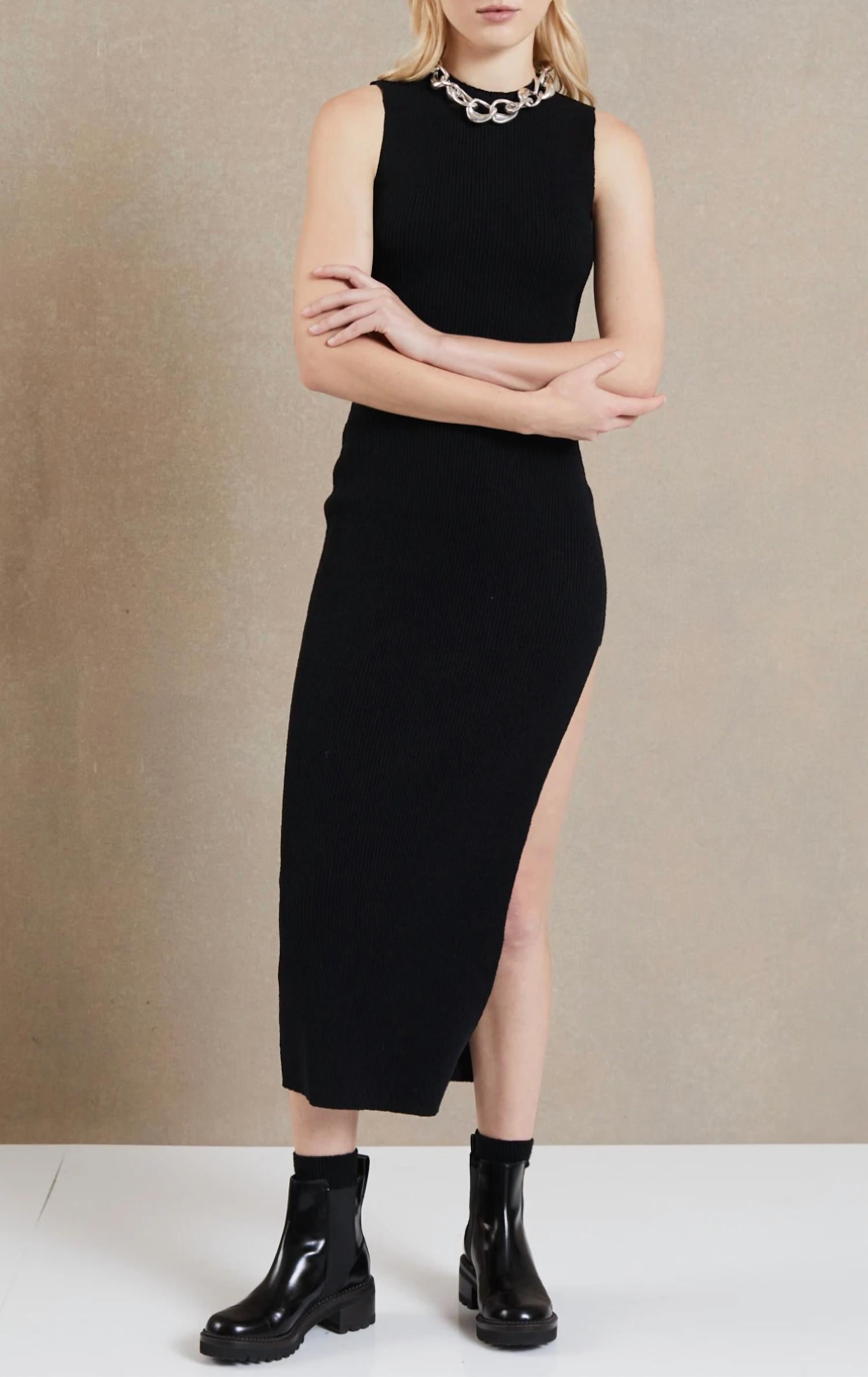 ANOUK KNIT MIDI DRESS