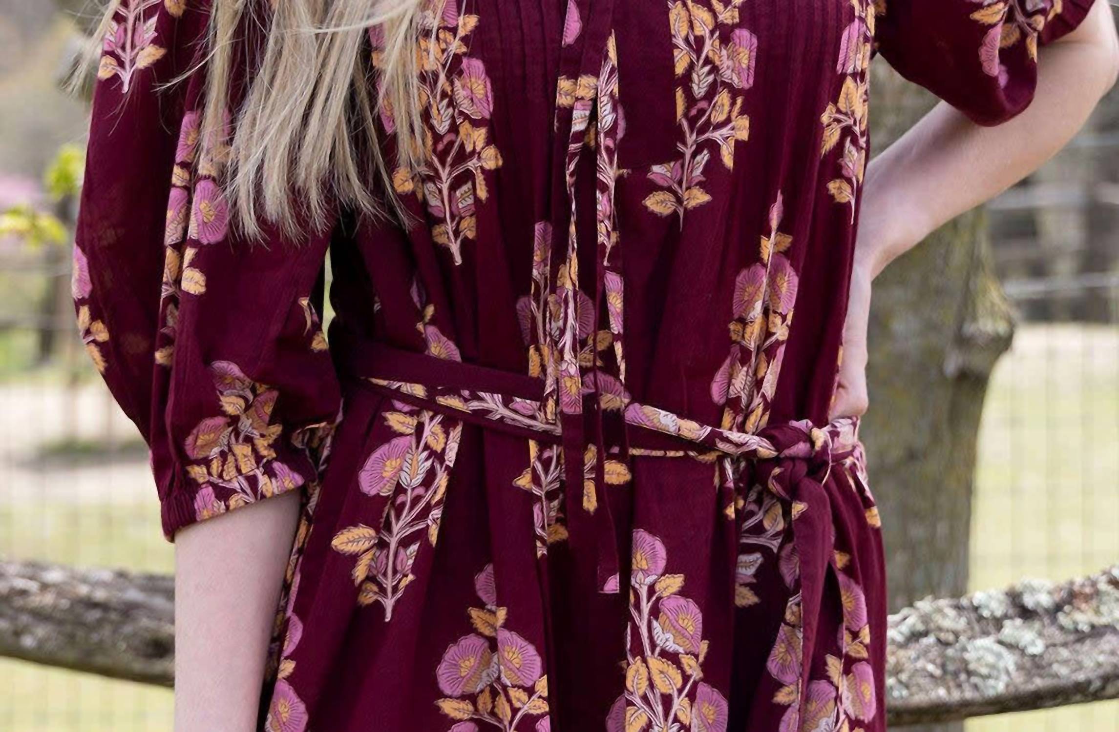 Pink Chicken - Pintuck Indira Dress