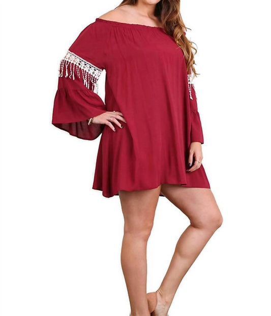 Umgee - Bell Sleeve Boho Chic Dress