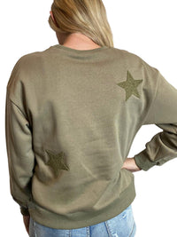 Jodifl - Chenille Stars Sweatshirt