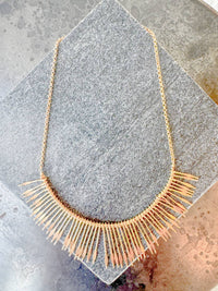 ISABEL MARANT Women's Aria Necklace in light brass - women's jewelry