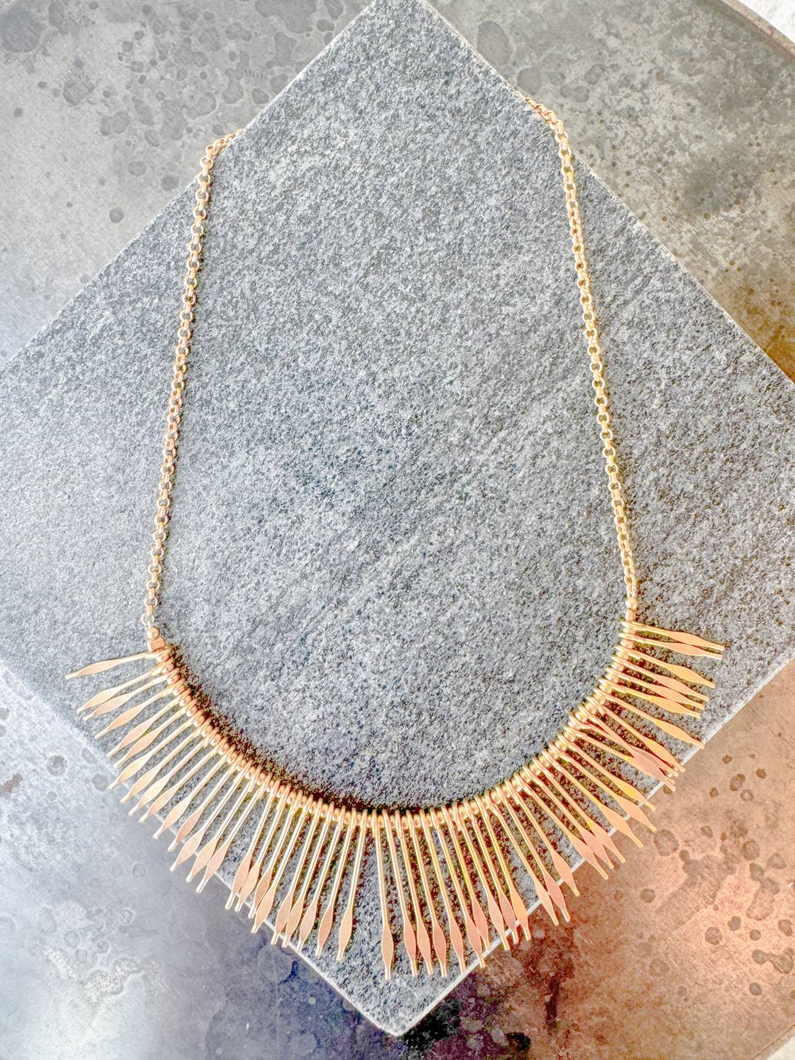 ISABEL MARANT Women's Aria Necklace in light brass - women's jewelry